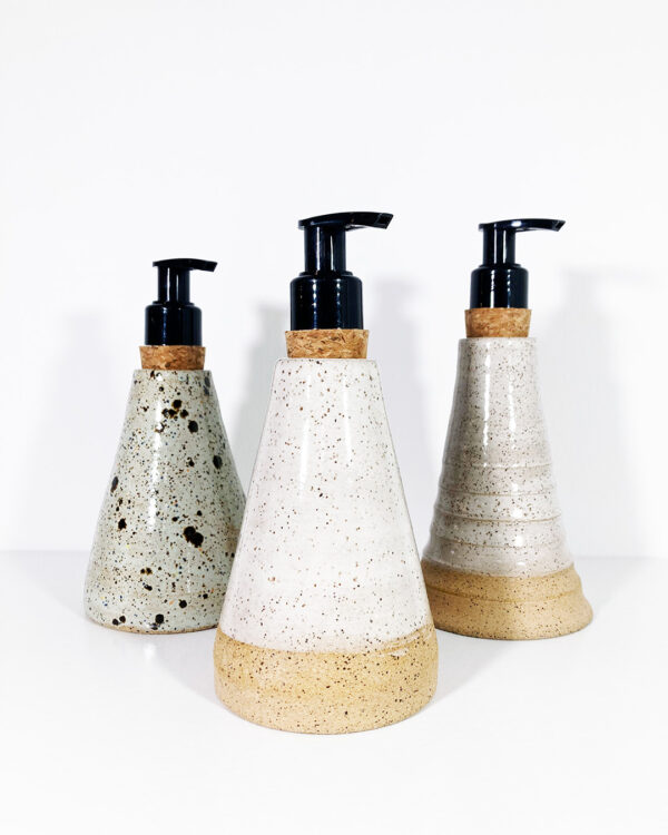 Hand Soap Dispenser - Ceramic Stoneware