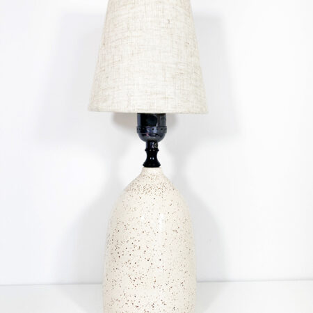 Luna Lamp – Handmade Stoneware & Porcelain Table Lamp