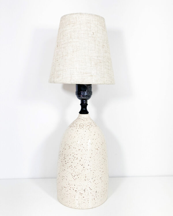 Luna Lamp – Handmade Stoneware & Porcelain Table Lamp