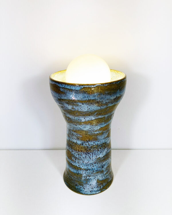 Halo Lamp – Handmade Stoneware Table Lamp